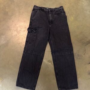 Edwin Charcoal Denim Pants